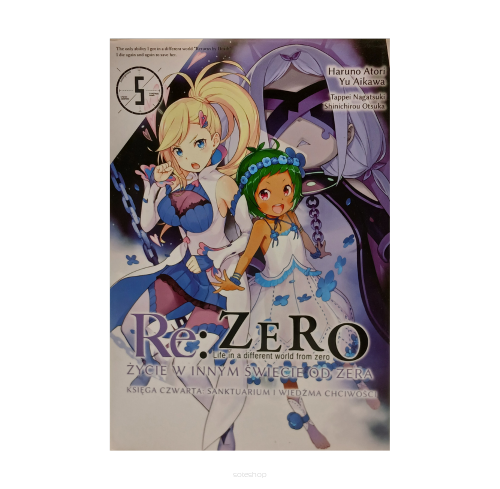 Re:Zero, Księga czwarta Sanktuarium i Wiedźma chciwości, tom 5