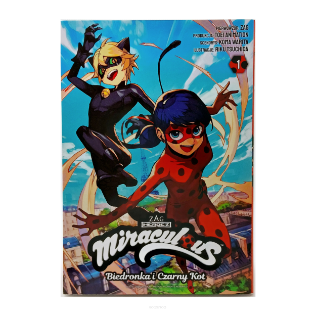 Miraculus Biedronka i Czarny Kot, tom 1