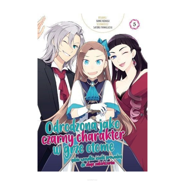 Odrodzona jako czarny charakter w grze otome, tom 5